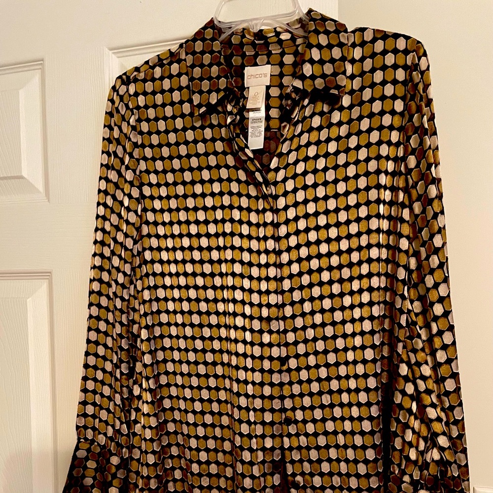 Chico’s long-sleeve blouse